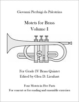 Motets for Brass P.O.D. cover